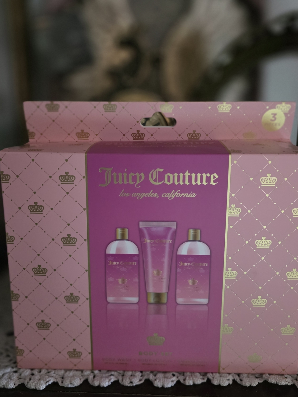 Juicy Couture Pink Body Care Gift Trio